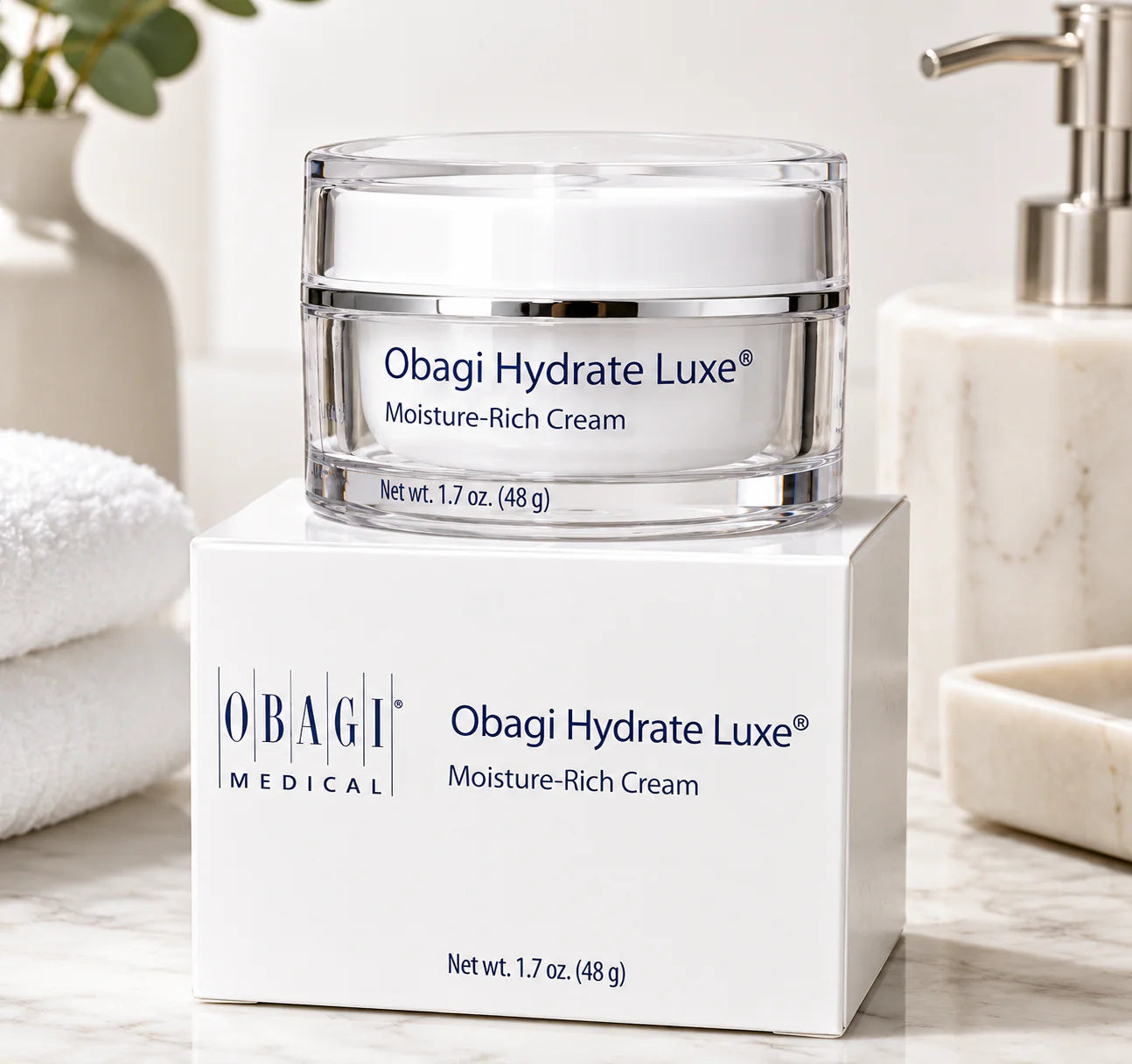 Obagi Hydrate Luxe Moisture-Rich Face Cream 1.7 oz