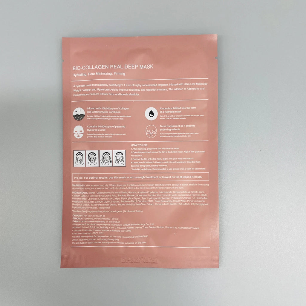 Bio Collagen Face Mask 4 sheets