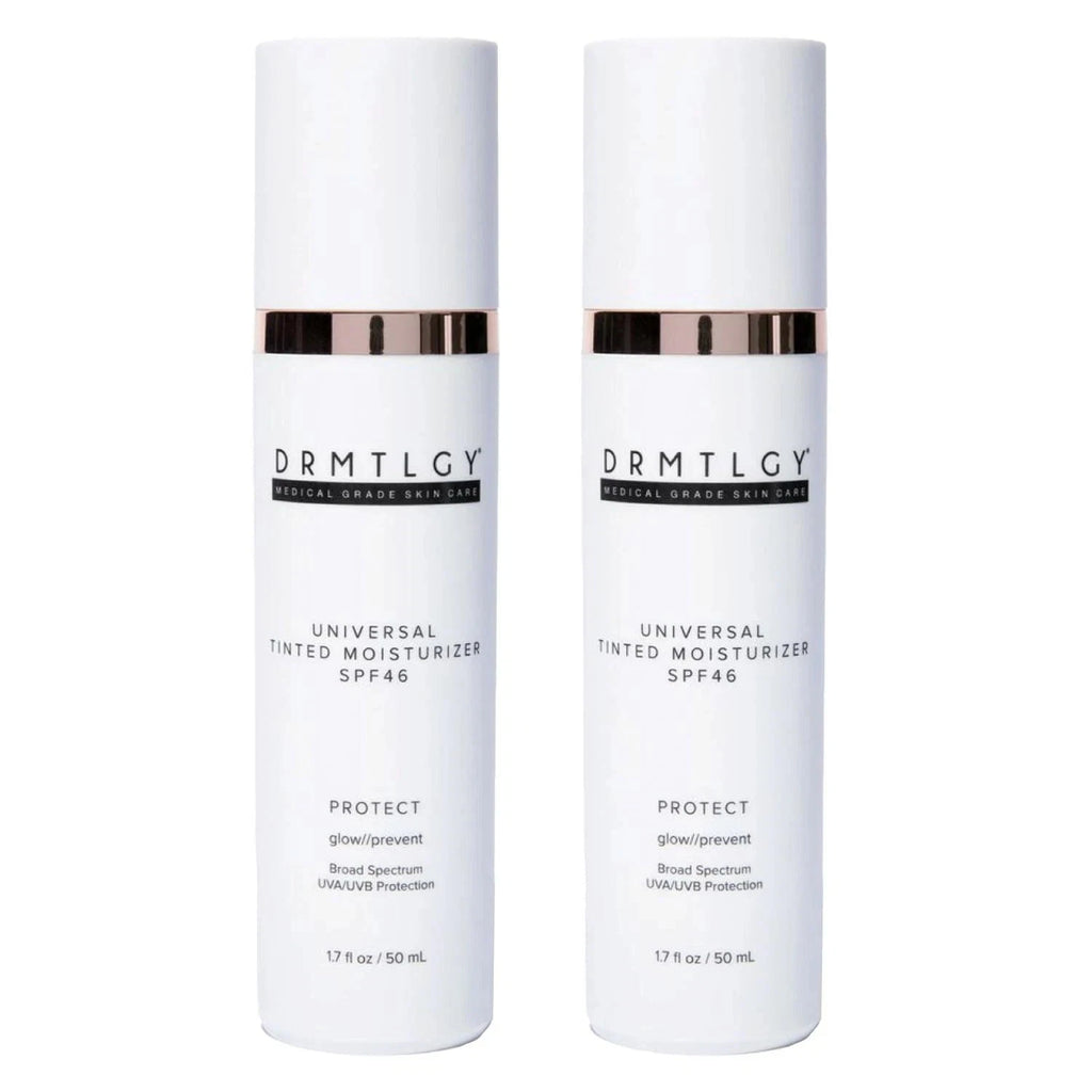 2 pack drmtlgy Universal Tinted Moisturizer SPF 46