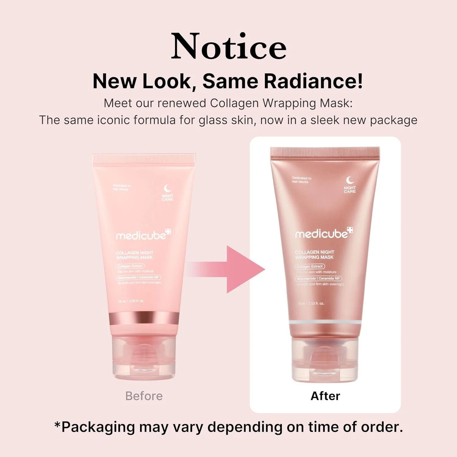 Medicube Collagen Overnight Wrapping Peel Off Facial Mask Pack