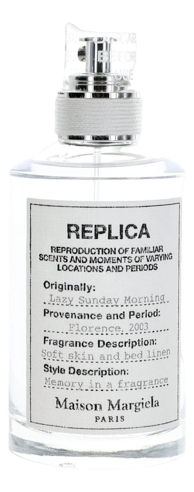 Replica Lazy Sunday Morning by Maison Margiela, 3.4oz EDT Spray for Unisex